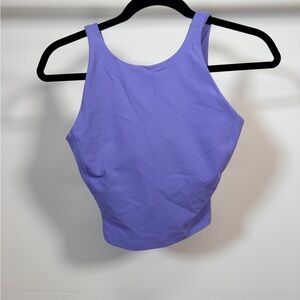 lululemon athletica Align High Neck Lavender Crop Top